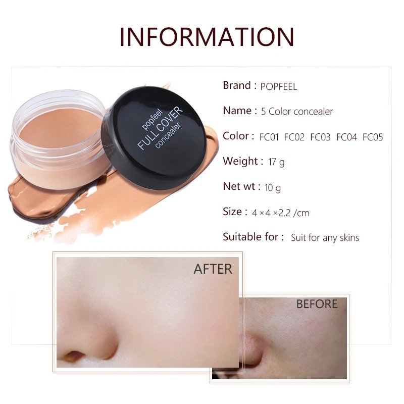 POPFEEL Complete Makeup Set - 24pcs -Warm Brown Tone Lip, Eye & Face Makeup, in Long-lasting Paste Form, Gift for Women & Girls