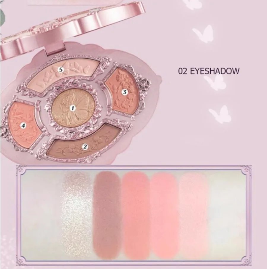 Flower Knows Midsummer Fairytales Series Eye Shadow Palette Blusher Eyebrow Powder Concealer Lipgloss Make Up Sets Cosmetics Flower Knows Midsummer Fairytales Series Eye Shadow Palette Blusher Eyebrow Powder Concealer Lipgloss Make Up Sets Cosmetics
