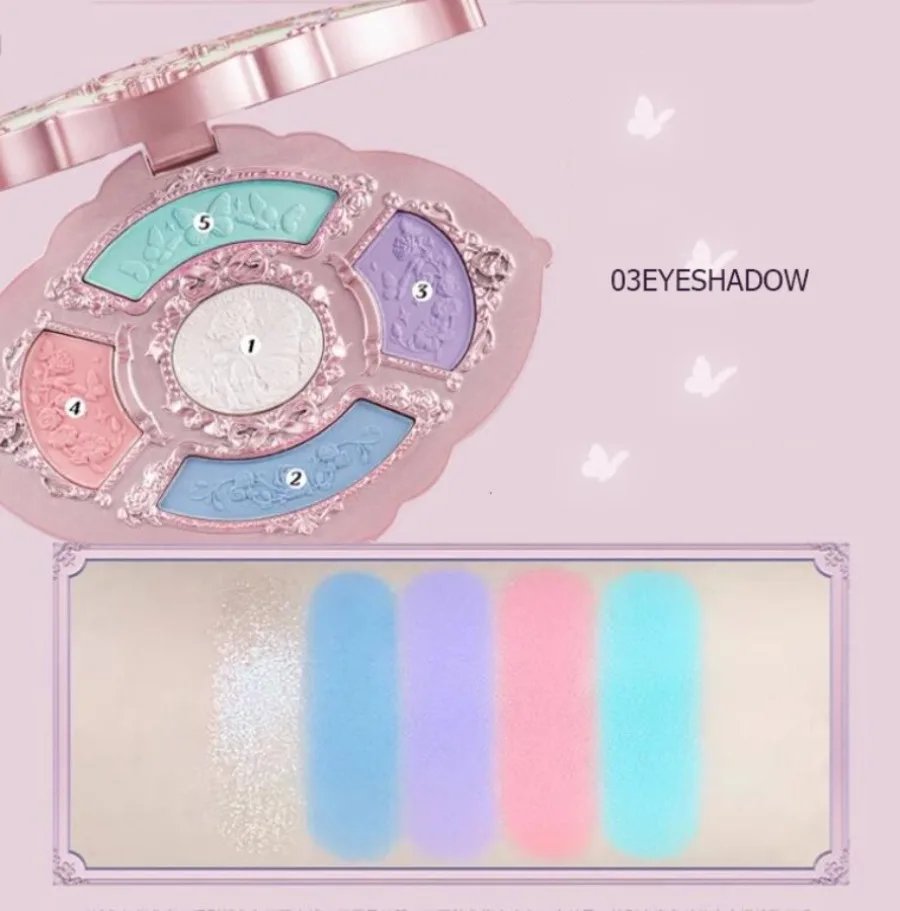 Flower Knows Midsummer Fairytales Series Eye Shadow Palette Blusher Eyebrow Powder Concealer Lipgloss Make Up Sets Cosmetics Flower Knows Midsummer Fairytales Series Eye Shadow Palette Blusher Eyebrow Powder Concealer Lipgloss Make Up Sets Cosmetics