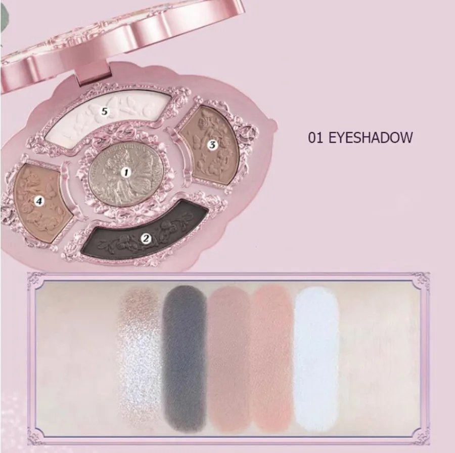 Flower Knows Midsummer Fairytales Series Eye Shadow Palette Blusher Eyebrow Powder Concealer Lipgloss Make Up Sets Cosmetics Flower Knows Midsummer Fairytales Series Eye Shadow Palette Blusher Eyebrow Powder Concealer Lipgloss Make Up Sets Cosmetics