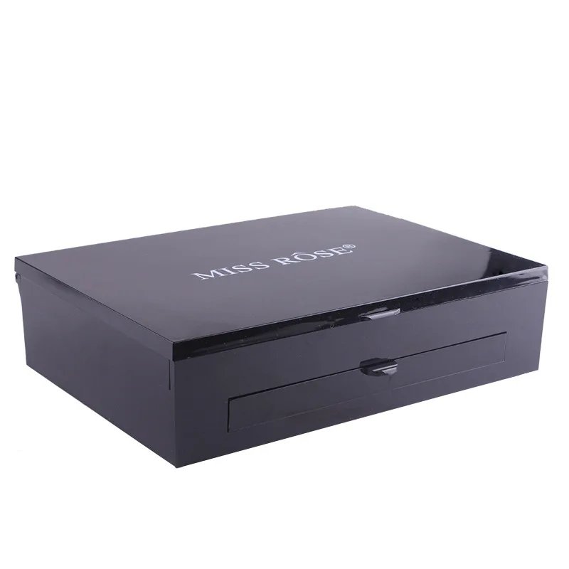 Miss Rose Makeup Case Set Kit-Ultimate Color Combination-Holiday Gift Set Cosmetics Eye Shadow Lip Gloss Blush Combo Palette