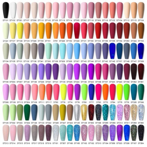 MEET ACROSS 6PCS/SET Macaron Series Gel - Image 6