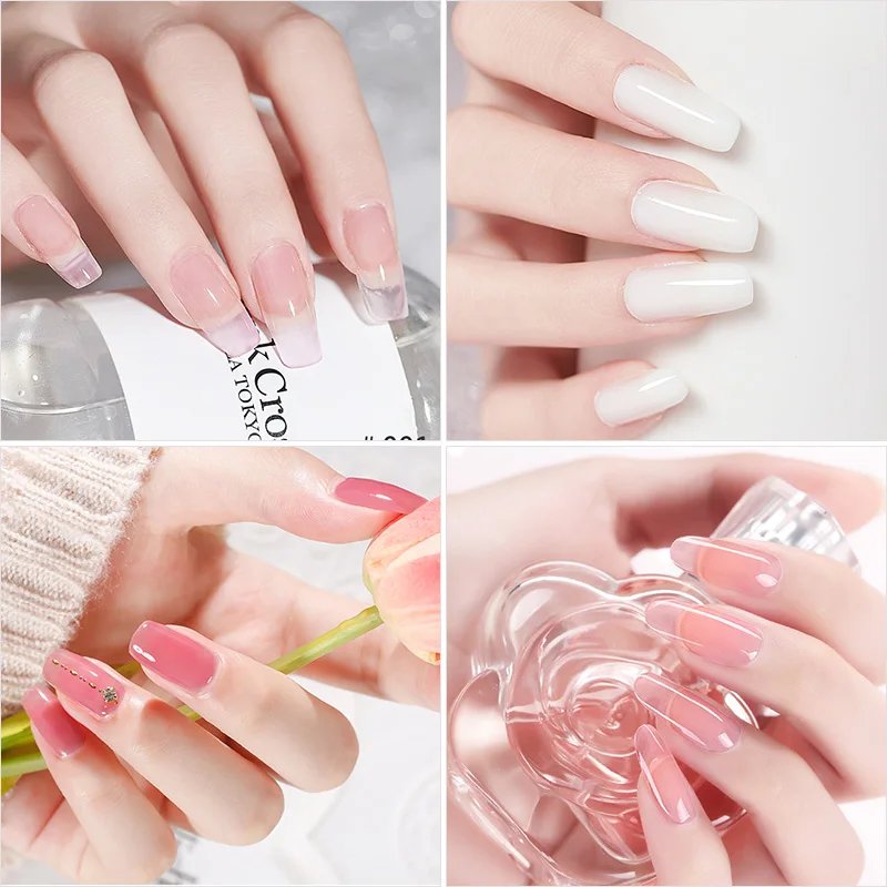 LIMEGIRL Nail Extension Gel Set With UV LED Lamp Quick Extend Mold Nail Kit Gel Set Vernis Semi Permanent For Manicure Set LIMEGIRL Nail Extension Gel Set With UV LED Lamp Quick Extend Mold Nail Kit Gel Set Vernis Semi Permanent For Manicure Set