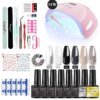 Manicure Set With Nail Drying Lamp