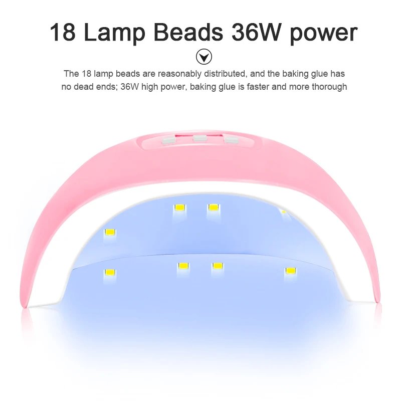 Nail Set Gel Nail Polish Set With UV LED Lamp Dryer Semi Permanent Gel Varnish Set Professional Nail Art Tools Kit Manicure Set