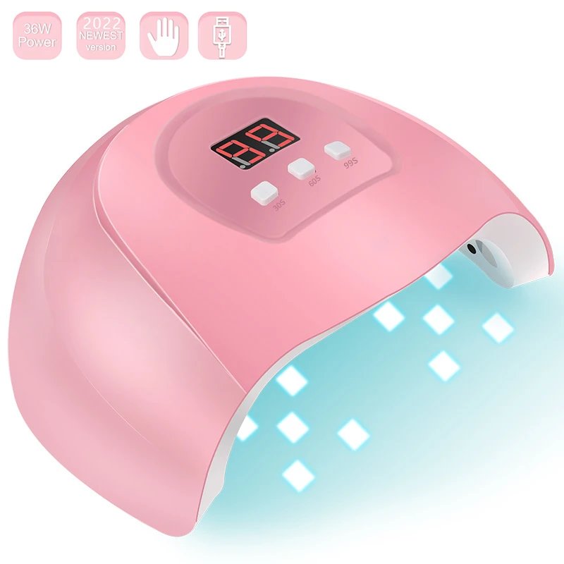 Nail Set Gel Nail Polish Set With UV LED Lamp Dryer Semi Permanent Gel Varnish Set Professional Nail Art Tools Kit Manicure Set