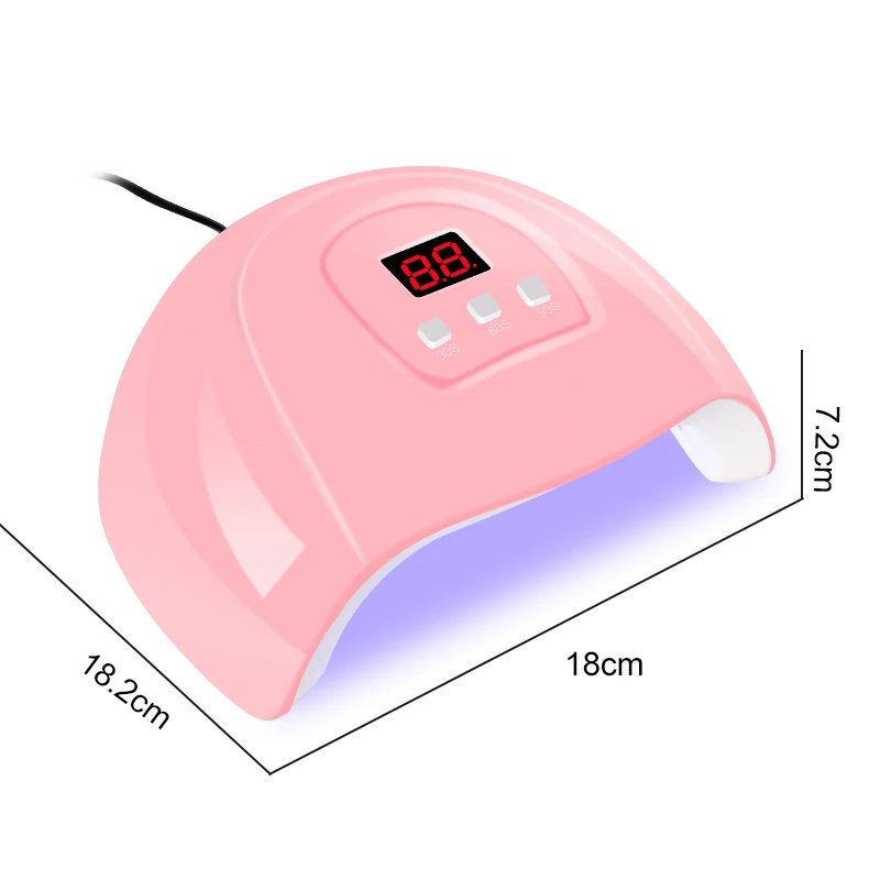 Nail Set Gel Nail Polish Set With UV LED Lamp Dryer Semi Permanent Gel Varnish Set Professional Nail Art Tools Kit Manicure Set