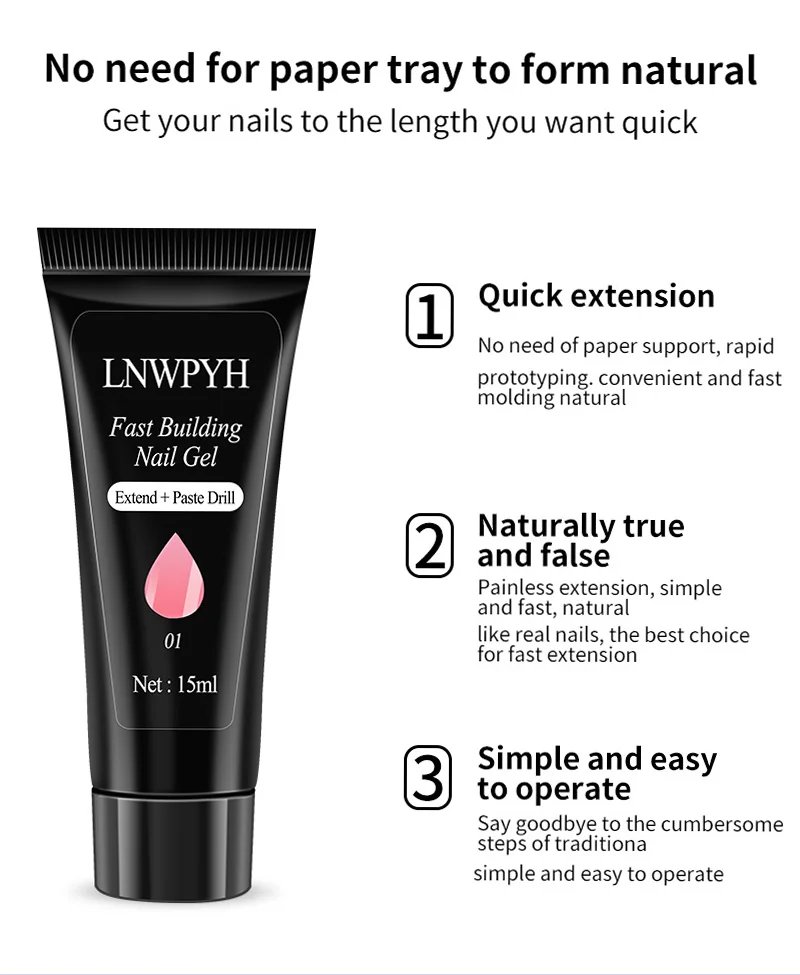 Nail Set Gel Nail Polish Set With UV LED Lamp Dryer Semi Permanent Gel Varnish Set Professional Nail Art Tools Kit Manicure Set