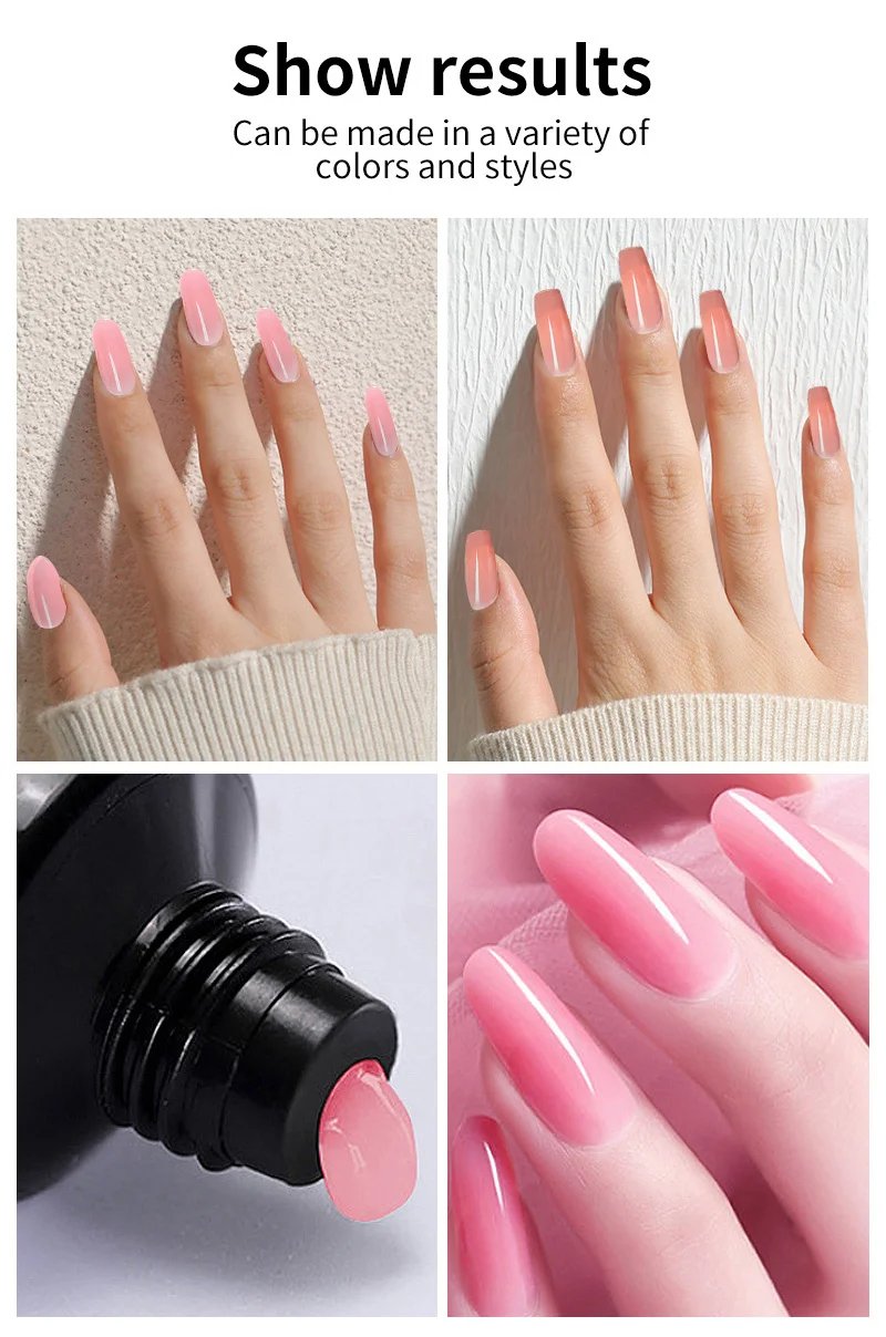 Nail Set Gel Nail Polish Set With UV LED Lamp Dryer Semi Permanent Gel Varnish Set Professional Nail Art Tools Kit Manicure Set