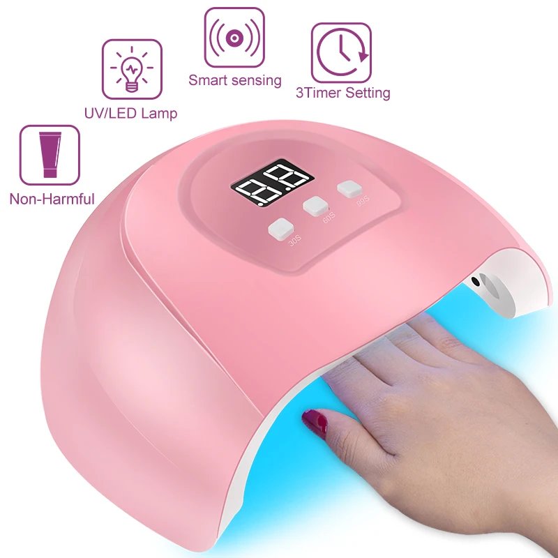 Acrylic Nail Kit Poly Nail Gel Kit With Nail Lamp Nail Extension Glitter Gel UV Building Gel Nail Polish Kit Manicure Tools Set