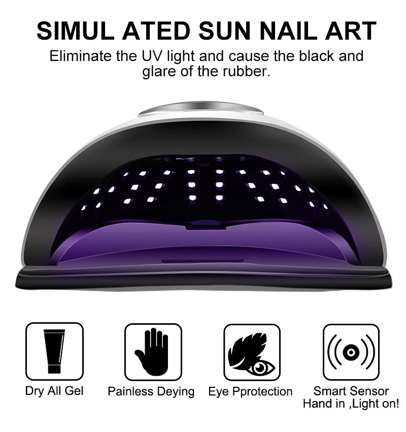 Acrylic Nail Kit Poly Nail Gel Kit With Nail Lamp Nail Extension Glitter Gel UV Building Gel Nail Polish Kit Manicure Tools Set