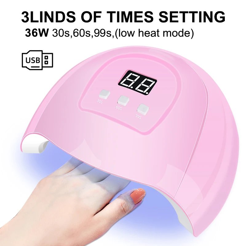 Gel Nail Polish Kit With UV Nail Lamp Electric Nail Drill Machine Soak OFF Gel Nail Kit Base&Top Coat Gel Polish Nail Tool Set