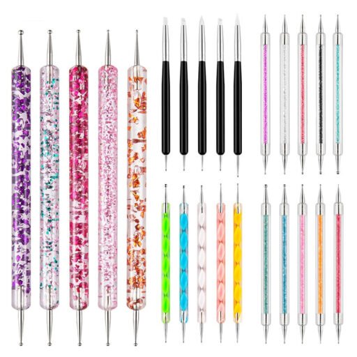 Colorful Nail Art Dotting Pens Set