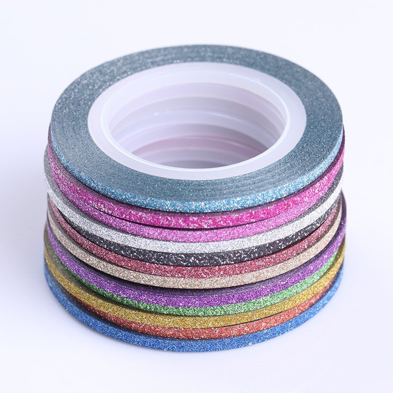 Nail Striping Tape 12 Rolls Set - Image 6