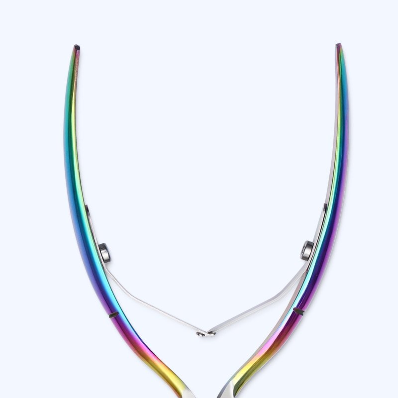 Rainbow Nail Manicure Stainless Steel Cuticle Nippers Rainbow Nail Manicure Stainless Steel Cuticle Nippers