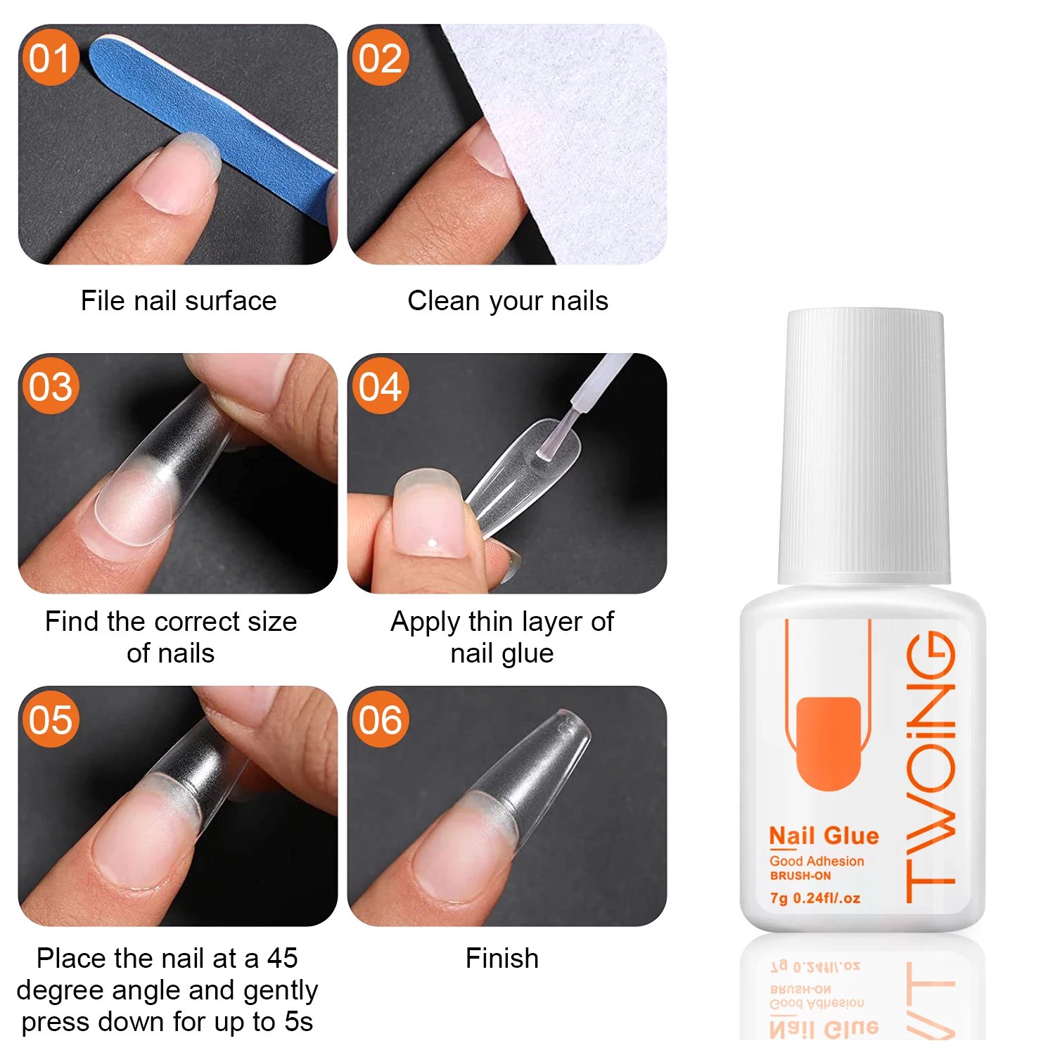 Strong Nail Glue For False Nail Strong Nail Glue For False Nail