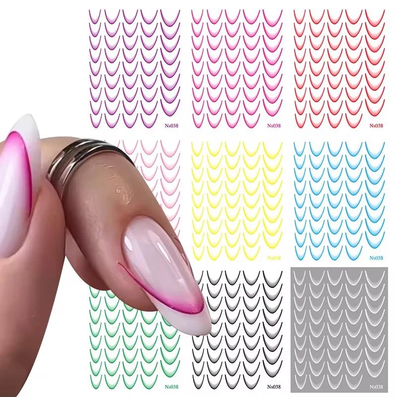 Gradient Color Line Design