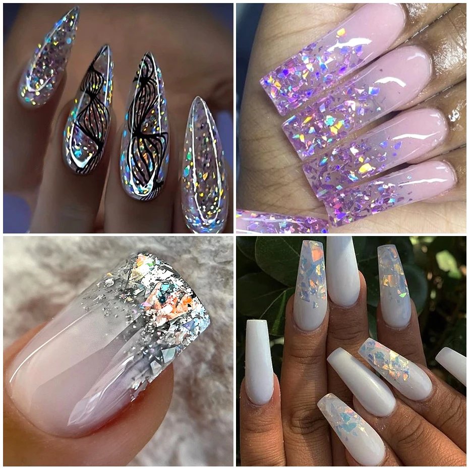 12 Grids Aurora Chameleon Nail Glitter 12 Grids Aurora Chameleon Nail Glitter