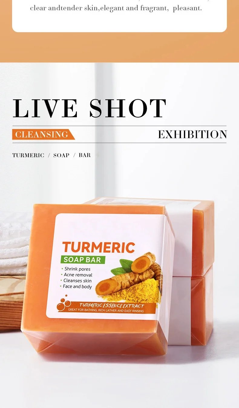 Turmeric Soap Body Cleaning & Lightening