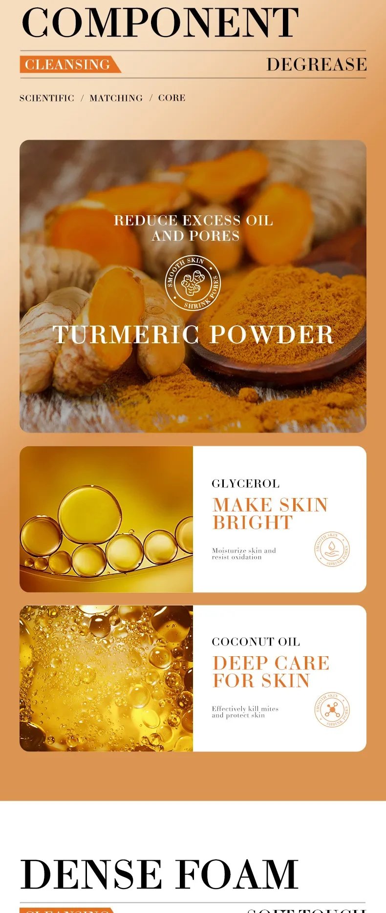 Turmeric Soap Body Cleaning & Lightening