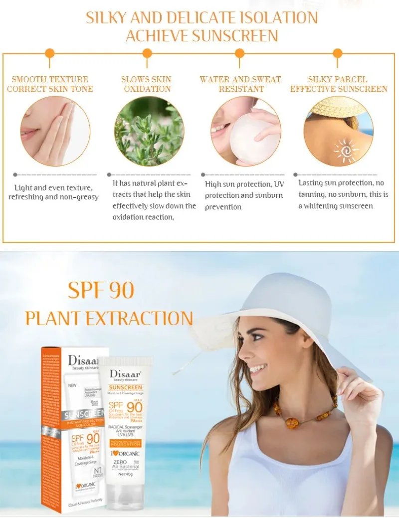 Anti-Aging Oil-control Moisturizing Sunblock Cream