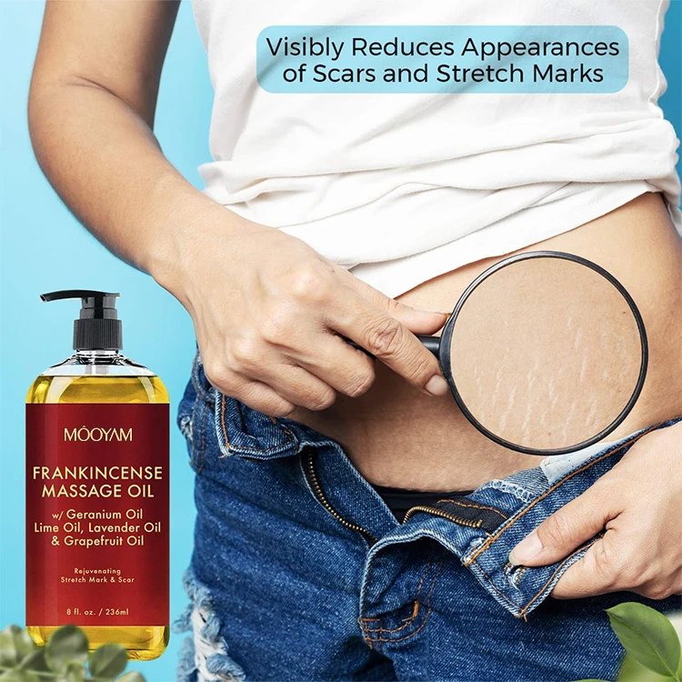 100%  Natural Organic Lavender Relaxing  Massage Body Oil