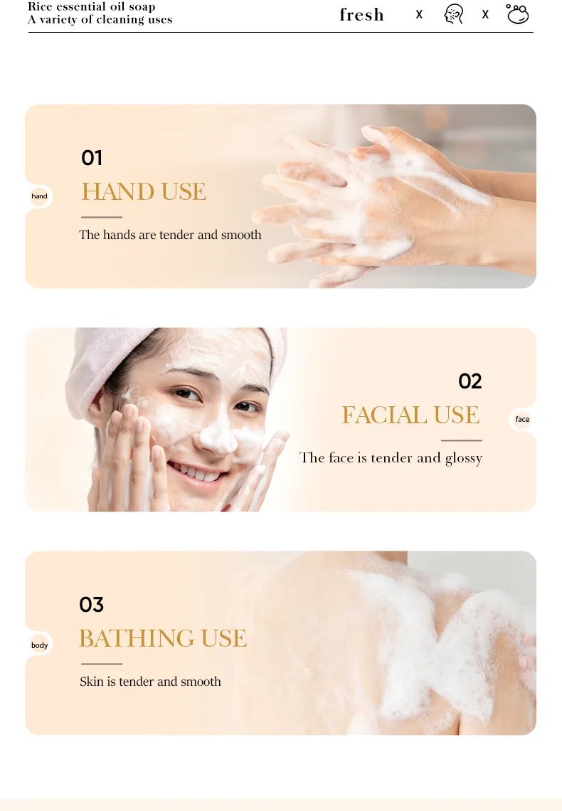 Facial Cleansing Care Whitening Moisturizing