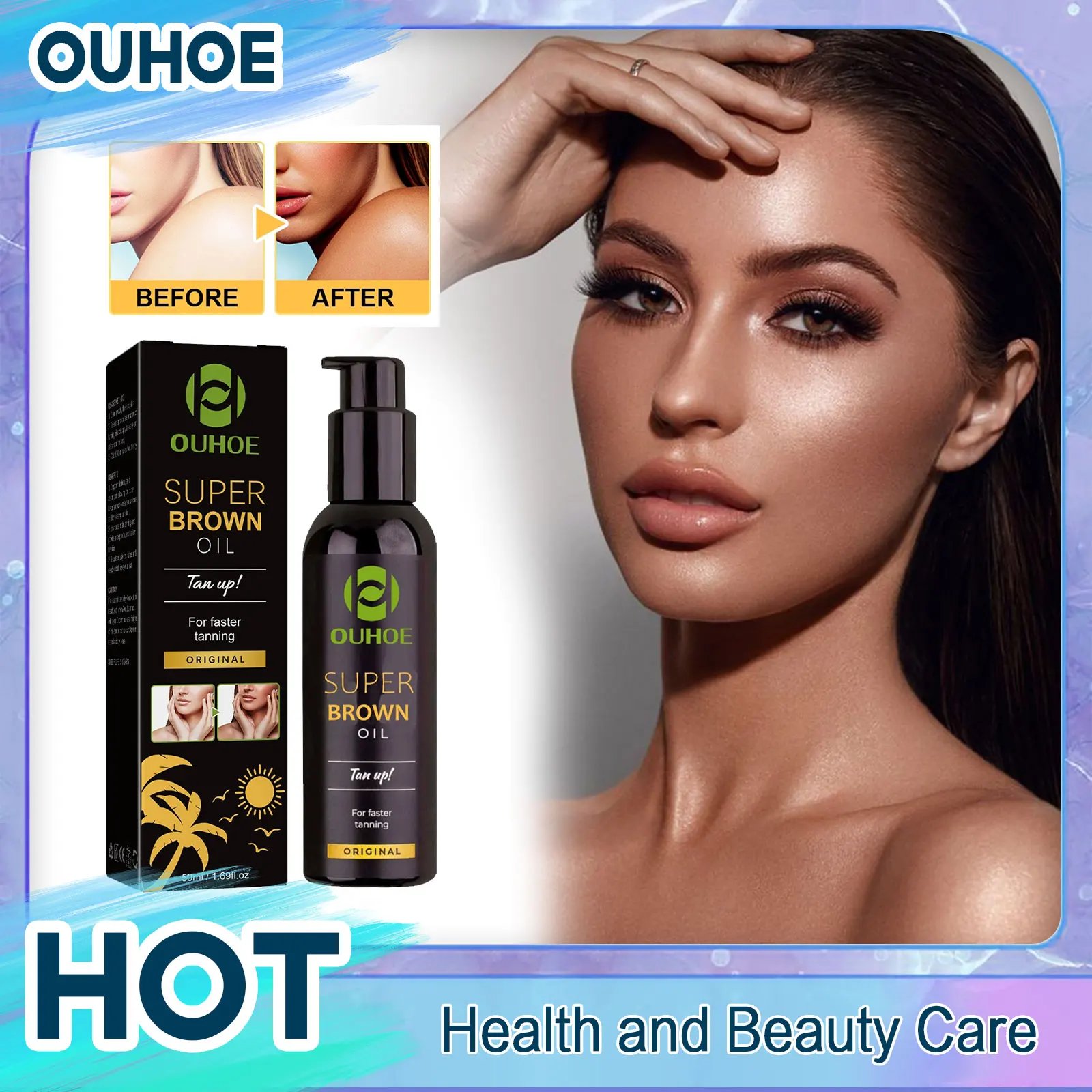 Sunless Self Tanning Body Bronzer