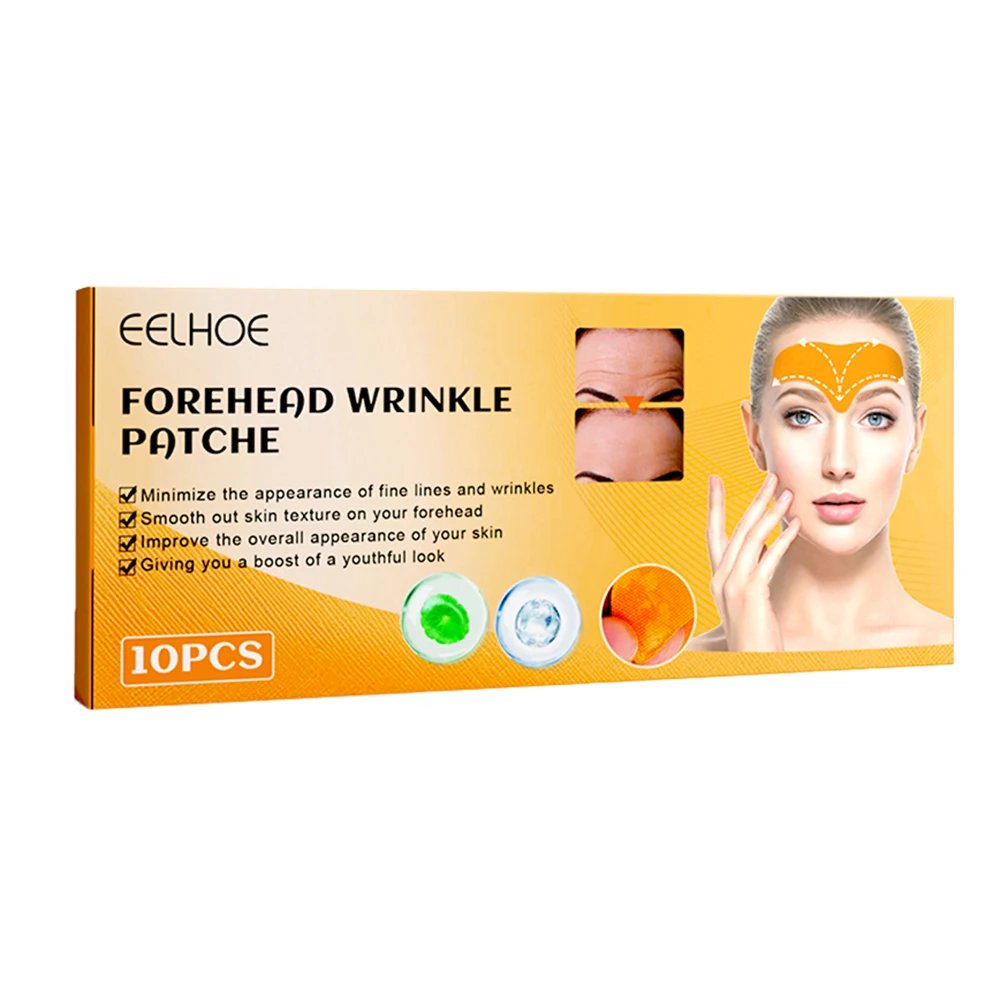 100-10pcs Collagen Forehead Wrinkle Patch