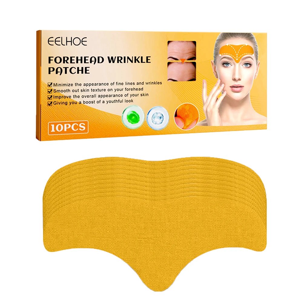 100-10pcs Collagen Forehead Wrinkle Patch