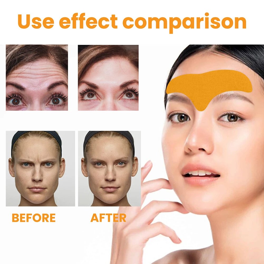 100-10pcs Collagen Forehead Wrinkle Patch
