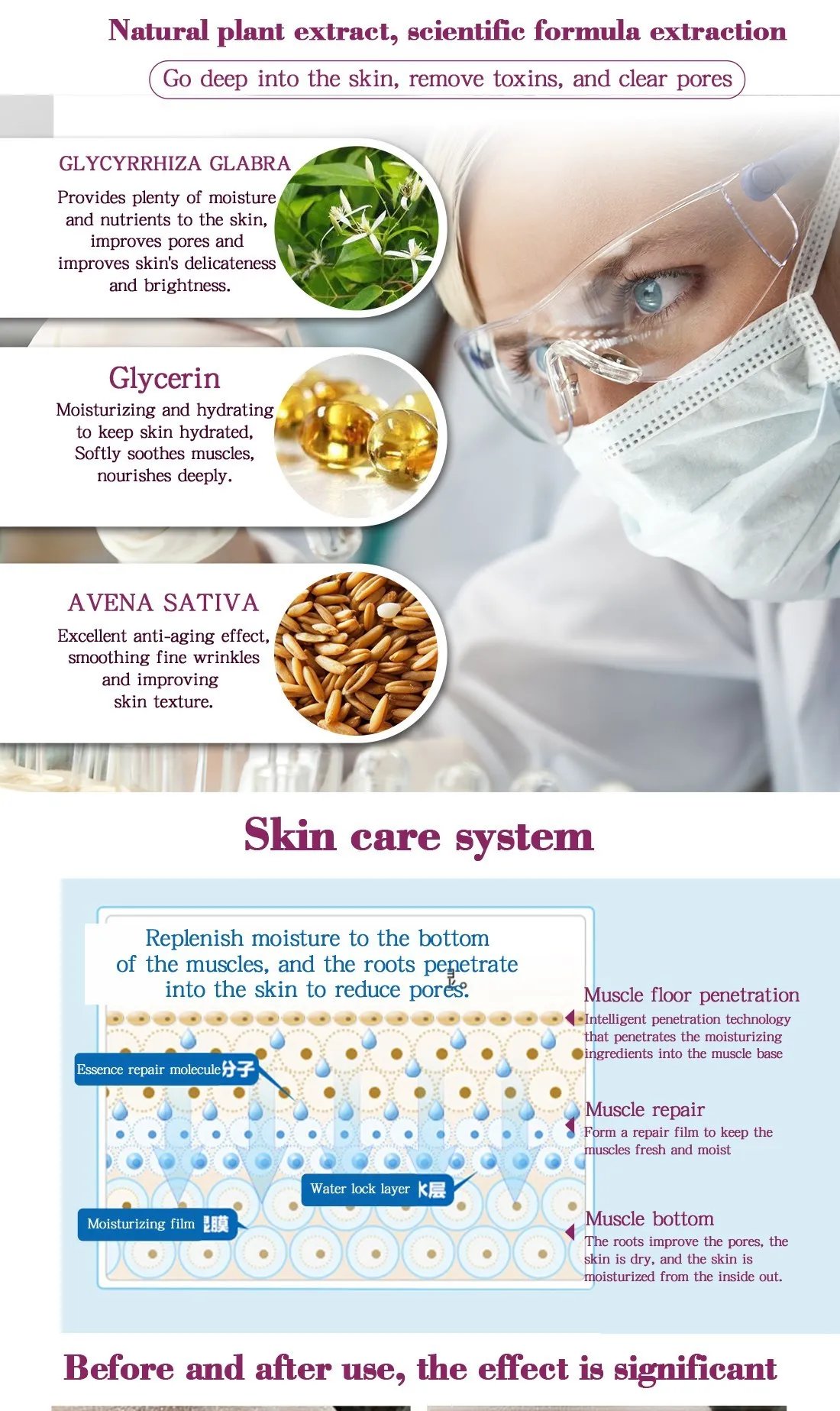 Pore ​​Shrinking Essence Face Repair