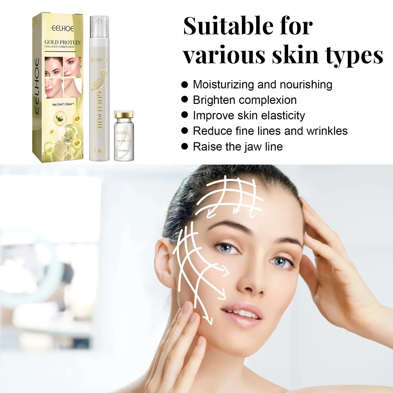 Collagen Protein Thread Instant Wrinkle Remover