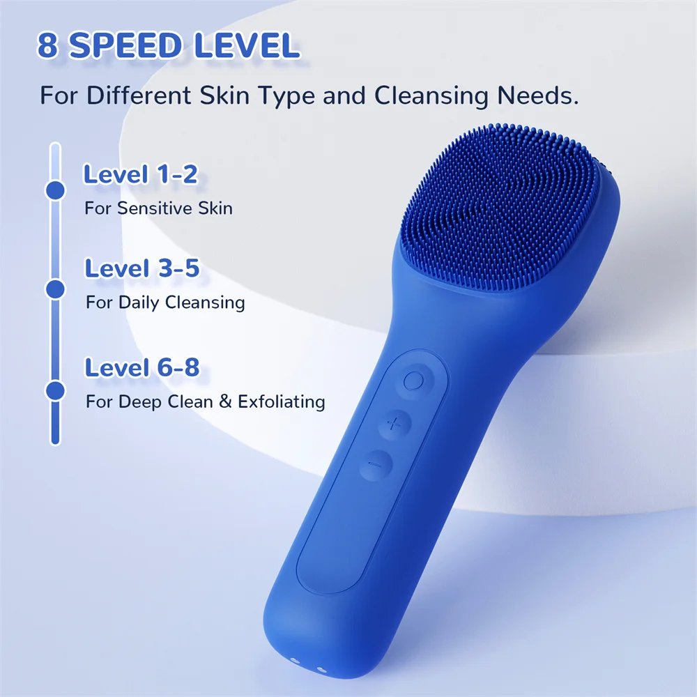 Electric Face Cleansing Brush Sonic Rechargeable