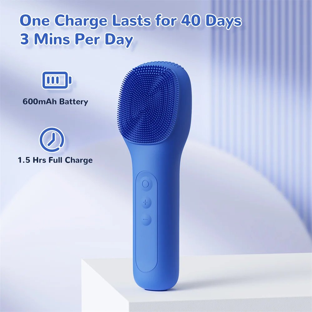 Electric Face Cleansing Brush Sonic Rechargeable