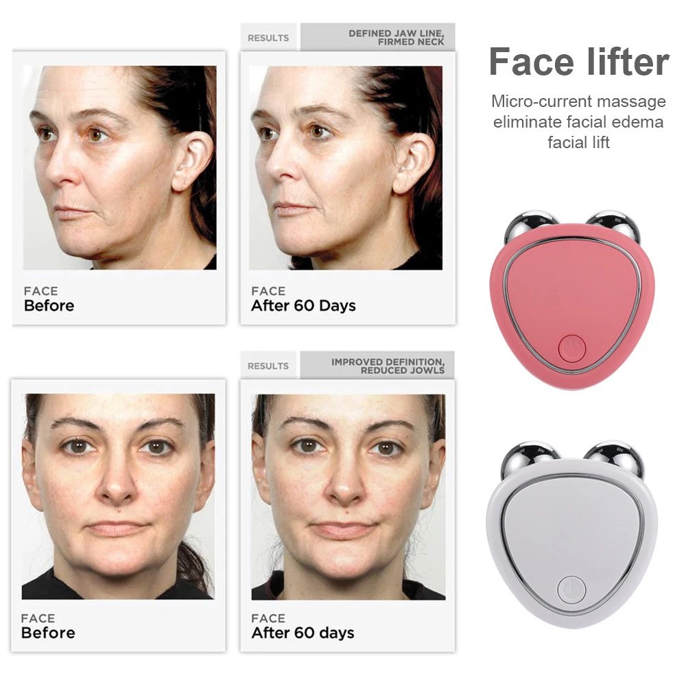 Microcurrent Face Lifter Anti-Wrinkle Roller