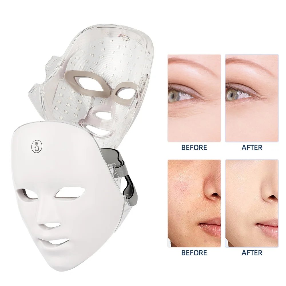 Rechargeable Facial LED Mask 7 Colors