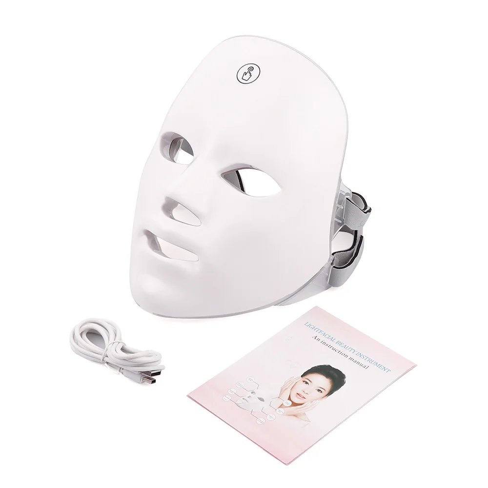 Rechargeable Facial LED Mask 7 Colors