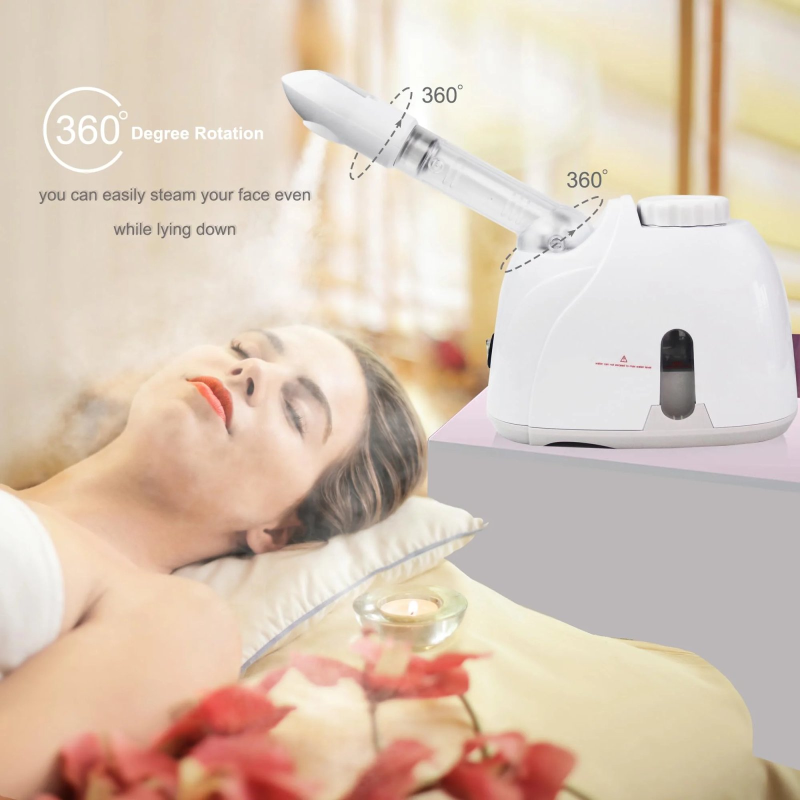 Facial Steamer Warm Mist Humidifier - Image 2