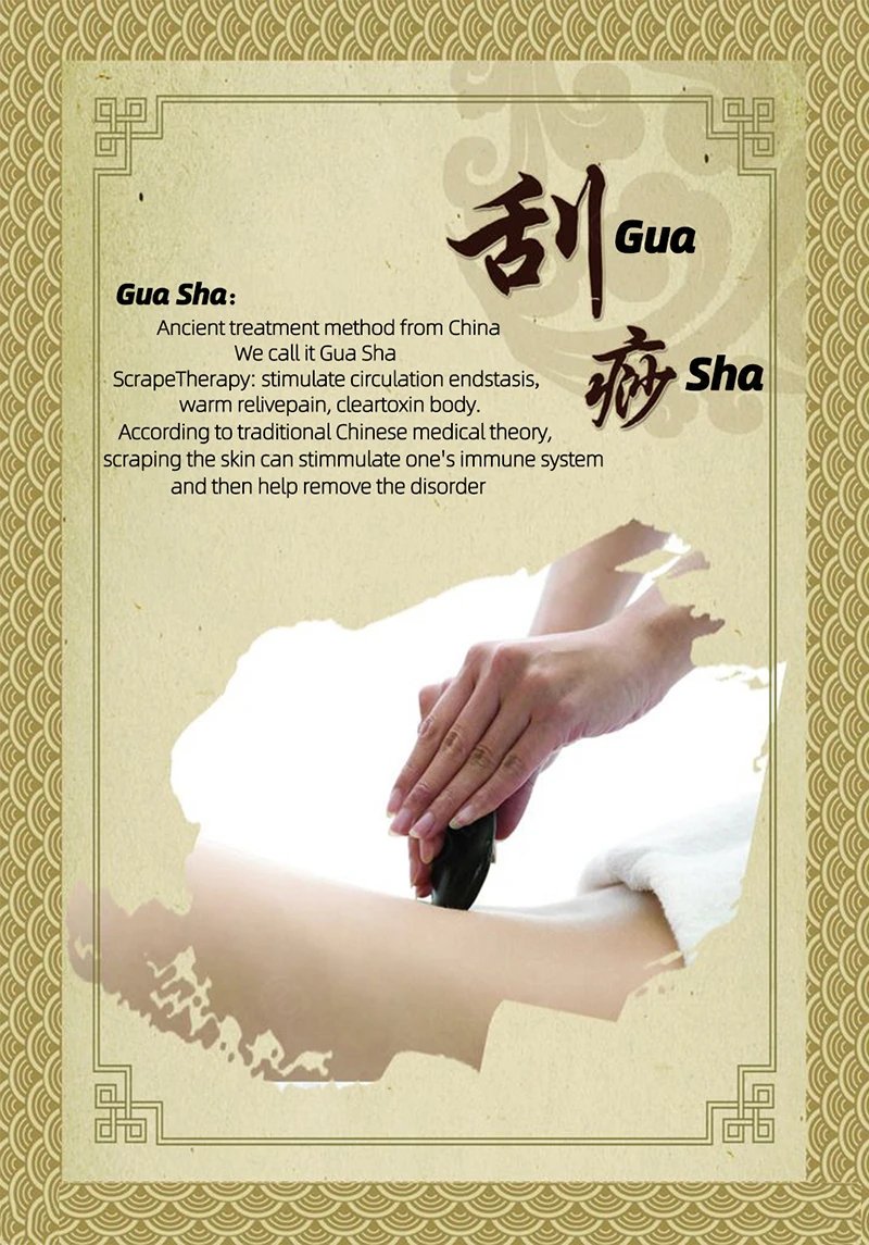 Jade Stone Scraper Roller Massage