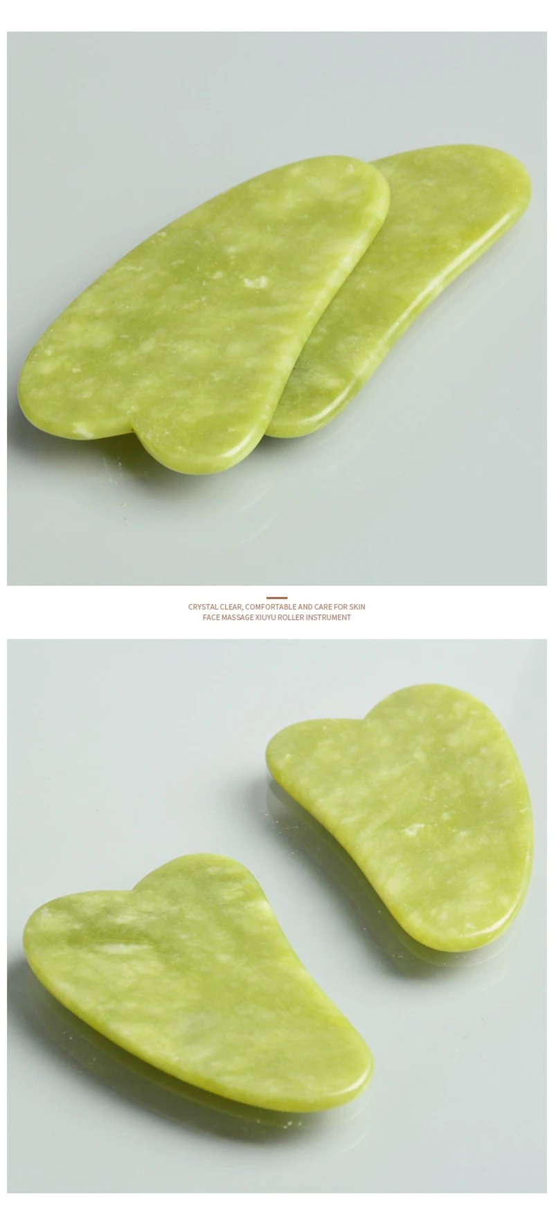 Jade Stone Scraper Roller Massage