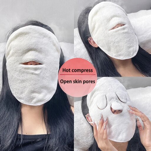 Skin Care Mask Cotton Hot Compress Towel